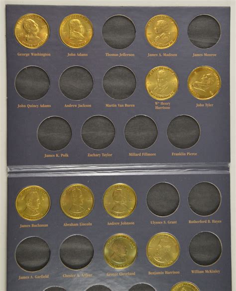 a coin history of the us presidents